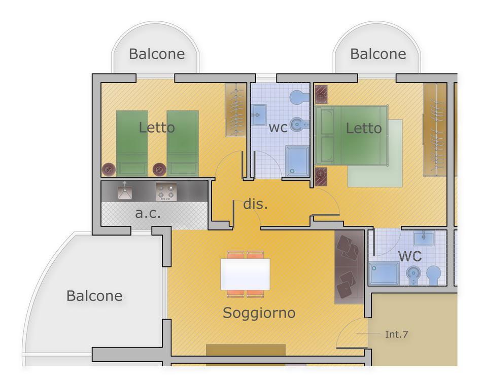 מרטינסיקורו Il Ventaglio Apartment מראה חיצוני תמונה